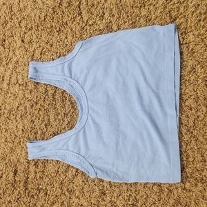 Splendid Sundown blue crop top